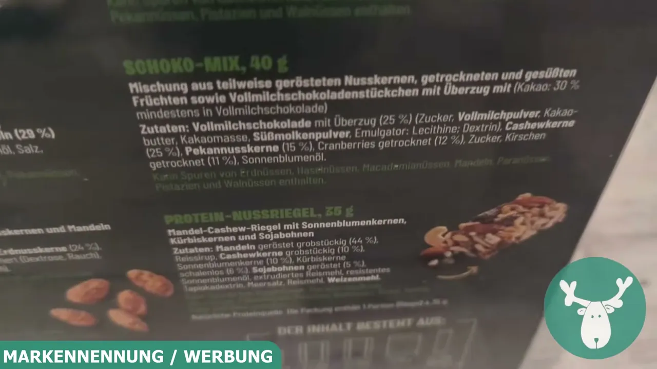 Für Abwechslung sorgen auch besondere Highlights wie süße Schoko-Mixe oder kernige Nussriegel.